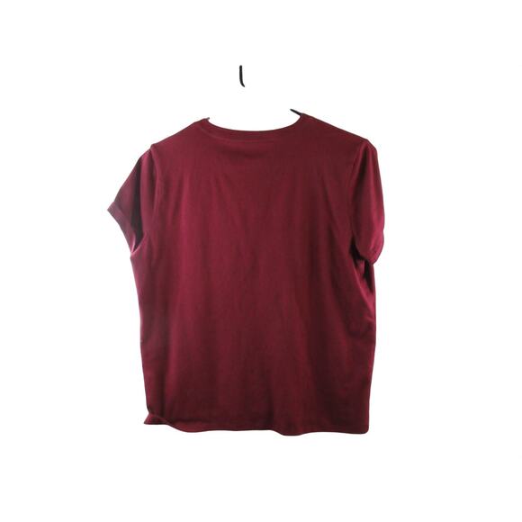 Arizona Jean Maroon Pocket Tee - Picture 2 of 3